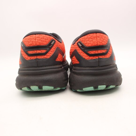 Brooks Ghost 15 Women’s Size 10 Running Lace Up Shoes Orange Teal 1203801B617 - Picture 5 of 8